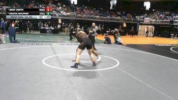 6A 190 lbs Semifinal - Asaiya Golphin, Cibolo Steele vs Addy Smith, Princeton