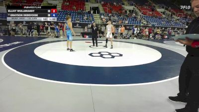 132 lbs Champ. Rd Of 64 - Elliot Wullbrandt, OR vs Grayson Debevoise, OH