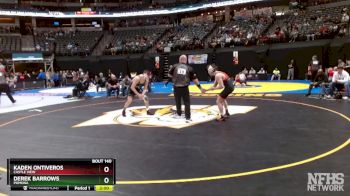 144-5A Quarterfinal - Kaden Ontiveros, Castle View vs Derek Barrows, Pomona