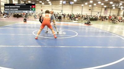 170 lbs Round Of 128 - Gage McWatters, ID vs Marc Williams, FL