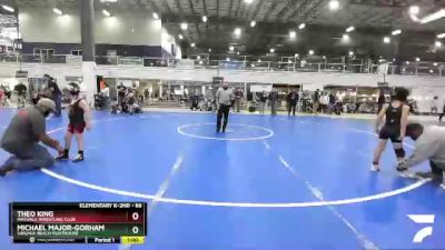 66 lbs Cons. Round 1 - Michael Major-Gorham, Virginia Beach Fighthouse vs Theo King, Matoaca Wrestling Club