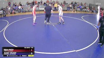 132 lbs Champ. Round 1 - Beau Smith, Cobra All Stars vs Randy Wilson, Redmond High School