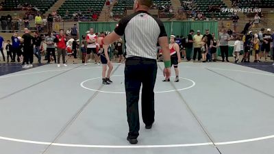 91 lbs Round Of 32 - Levi Reed, Loganville Elite Wrestling vs Barrett Bicking, Woodstock Wrestling Club