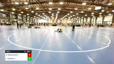 95 lbs Consi Of 32 #2 - Carlos Bustamante, PA vs Logan Costello, MA