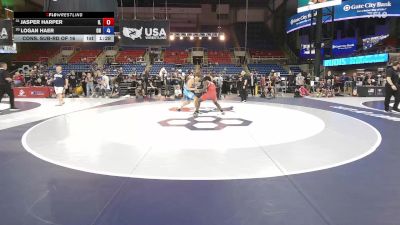 165 lbs Cons. Sub-rd Of 16 - Jasper Harper, IL vs Logan Haer, OH