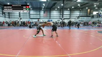 175 lbs 1 - Kene Black, NC PRIDE vs Asa Doyle, RED LION WRESTLING CLUB