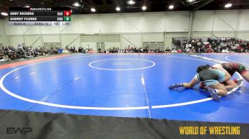 105 lbs Rr Rnd 1 - Abby Richers, Black Widows 7-12 vs Audrey FLORES, Scrappers 7-12