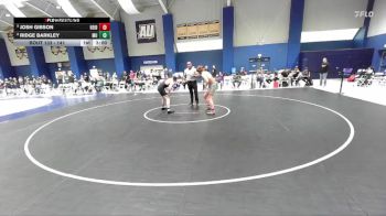 141 lbs Champ. Round 1 - Josh Gibson, Heidelberg vs Ridge Barkley, Mount Union