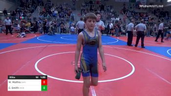 85 lbs Consolation - Wyatt Mathis, Dark Cloud Wrestling vs Corbyn Smith, Broken Arrow