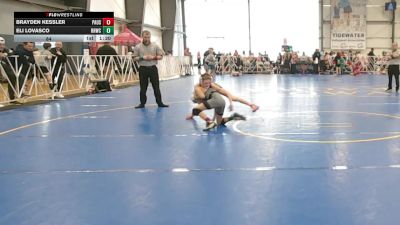 84 lbs Round 3 - 12:00pm Friday - Brayden Kessler, PA USA vs Eli Lovasco, Rough House W.C., CA