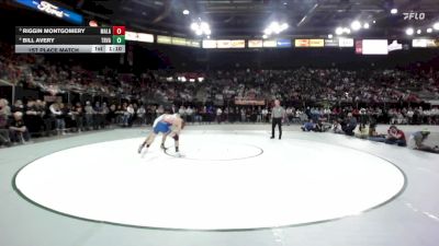 3A 126 lbs 1st Place Match - Bill Avery, Tri-Valley vs Riggin Montgomery, Malad