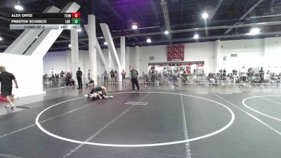 123 lbs Consi Of 4 - Alex Ortiz, Team Selma vs Preston Schreck, Lab Academy