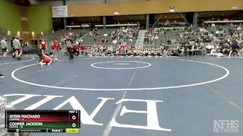 113 lbs Finals (8 Team) - Cooper Jackson, TUTTLE vs Aydin Machado, CUSHING