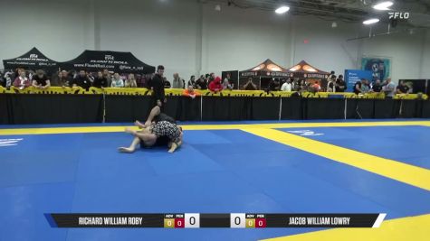 Richard William Roby vs Jacob William Lowry 2026 Pan IBJJF Jiu-Jitsu No-Gi Championship