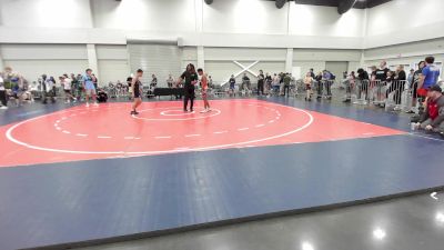 100 lbs Cons. Round 2 - Michiah Gillins Jr, FL vs Andrew Ocampo, IL