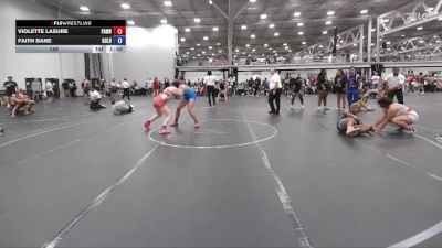145 lbs Round 2 (6 Team) - Violette Lasure, PA West Black vs Faith Bane, All I See Is Gold Academy