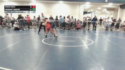 144 lbs Round Of 128 - Reese Eidle, PA vs Kingsley Mincer, FL