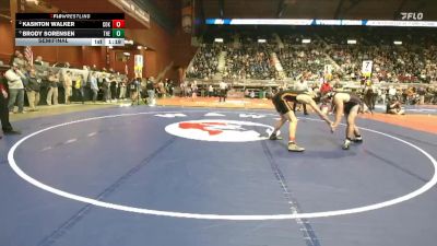 2A-175 lbs Semifinal - Brody Sorensen, Thermopolis vs Kashton Walker, Cokeville