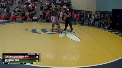 120 lbs Round 1 - Cortana Dauner Olson, Rochester Century Panthers vs Quinn Hansen, DC Elite