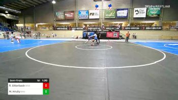 100 lbs Semifinal - Reanah Utterback, Sebolt Wrestling Academy vs Matilda Hruby, Brighton WC