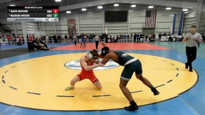 6 - 175 lbs Quarterfinal - Nate Moore, Grassfield vs Mason Wood, Osbourn