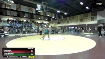 285 lbs Cons. Round 3 - Lee Diaz, Paloma Valley vs Joe Magana, La Costa Canyon