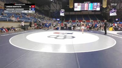 126 lbs Cons. Sub-semis - Jordan Manyette, PA vs Abraham Coronado, NV