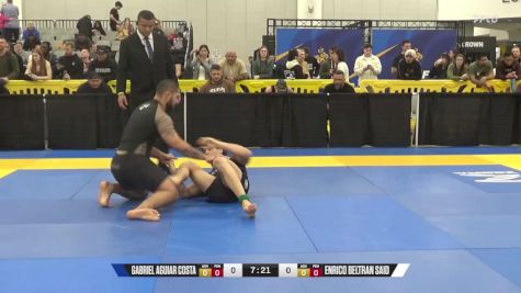 Gabriel Aguiar Costa vs Enrico Beltran Said 2024 World IBJJF Jiu-Jitsu No-Gi Championship