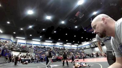 64 lbs Rr Rnd 3 - Paxton Small, Choctaw Ironman Youth Wrestling vs Mason Horne, Texas Eagle Wrestling Academy