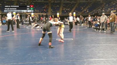 120 lbs 3rd Place - Amelia Peterson, Tunkhannock vs Rylee Watson, Butler