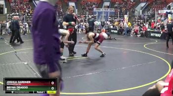 122 lbs Champ. Round 1 - Brynn Dragoo, Parchment WC vs Joshua Gardner, Williamston WC