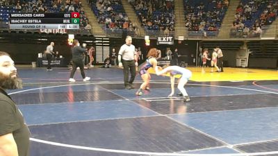 118 lbs Round Of 16 - Mersadies Caris, Keystone Central vs Isachey Estela, Muhlenburg