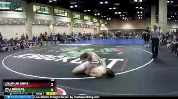 160 lbs Round 1 (8 Team) - Will Buckler, Diamond Fish Pink vs Jonathan Lewis, SD Blue