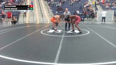 184 lbs Champ. Round 1 - Savian Graham, Unattached Montevallo vs Doug Dittmer, Georgetown (KY)