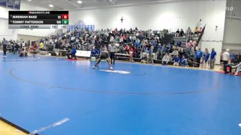 138 lbs Cons. Semi - Tommy Patterson, Vancleave High School vs Jeremiah Baez, Oak Grove HS