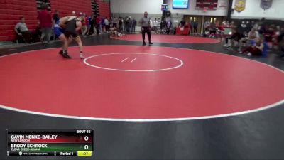 150 lbs Round 1 - Gavin Menke-Bailey, New London vs Brody Schrock, Clear Creek-Amana