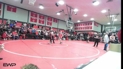 98 lbs Round Of 16 - Lukus Ringquist, Kiefer High School vs Brock Christie, Hilldale