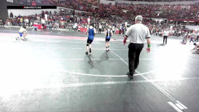 110 lbs Quarterfinal - Deakon Nelson, Wisconsin vs Mason Wilber, GET Blue Demons
