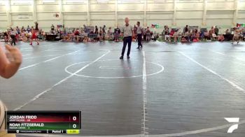 130 lbs Round 3 - Noah Fitzgerald, Indian Creek vs Jordan Fridd, Unattached