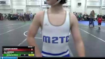 84 lbs Round 7 (8 Team) - Keegan Bassett, Crusaders vs Jon Whitbred, M2TC