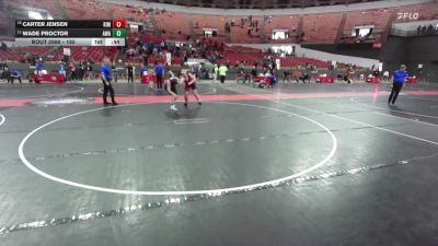 185 lbs 3rd Place Match - Wade Proctor, Askren Wrestling Academy vs Carter Jensen, Kimberly