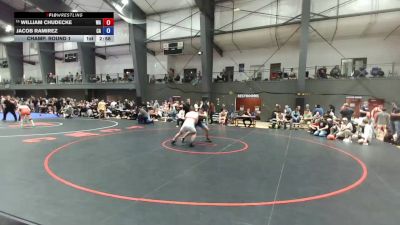 Junior Boys FS - 165 lbs Champ. Round 1 - William Chudecke, WA vs Jacob Ramirez, CA