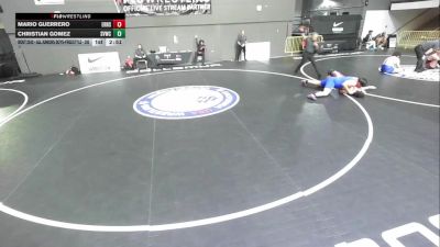Champ. Round 2 - Mario Guerrero, El Rancho High School Wrestling vs Christian Gomez, Salinas Valley Wrestling Club (SVWC)
