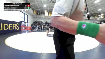 235 lbs Cons. Round 1 - Vera Grivennikova, La Canada vs Dalida Bermeo, Montebello