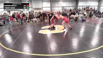 285 lbs 5th Place Match - Grady Agone, Windsor vs Charger Bentley, Eaton