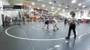 285 lbs Cons. Round 4 - Jason Ponce, Laguna Hills vs Julius Martinez, Servite