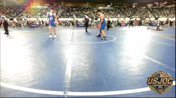 160 lbs Round Of 16 - Kash Brand, OKC Saints Wrestling vs Ben Adams, Piedmont