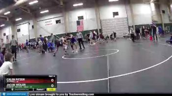 110 lbs Round 2 (6 Team) - Jacob Weiler, Kearney Matcats - Gold vs Caleb Pitzer, Jr Titans