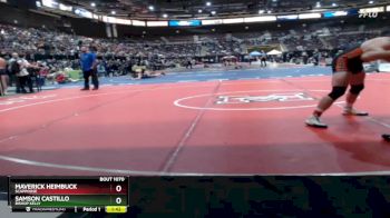 157 lbs Champ. Round 3 - Samson Castillo, Bishop Kelly vs Maverick Heimbuck, Scappoose