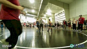 100 lbs Quarterfinal - James Malone, Cleveland Takedown Club vs Sam Satterfield, Tulsa Blue T Panthers